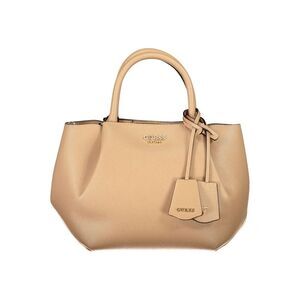 Guess Jeans Beige Polyurethane Women's Women's Bag